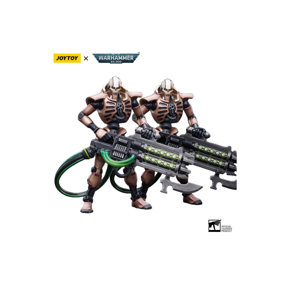 JoyToy Necrons - Necrons Szarekhan Dynasty Immortal with Gauss Blaster1/18 - Warhammer 40K