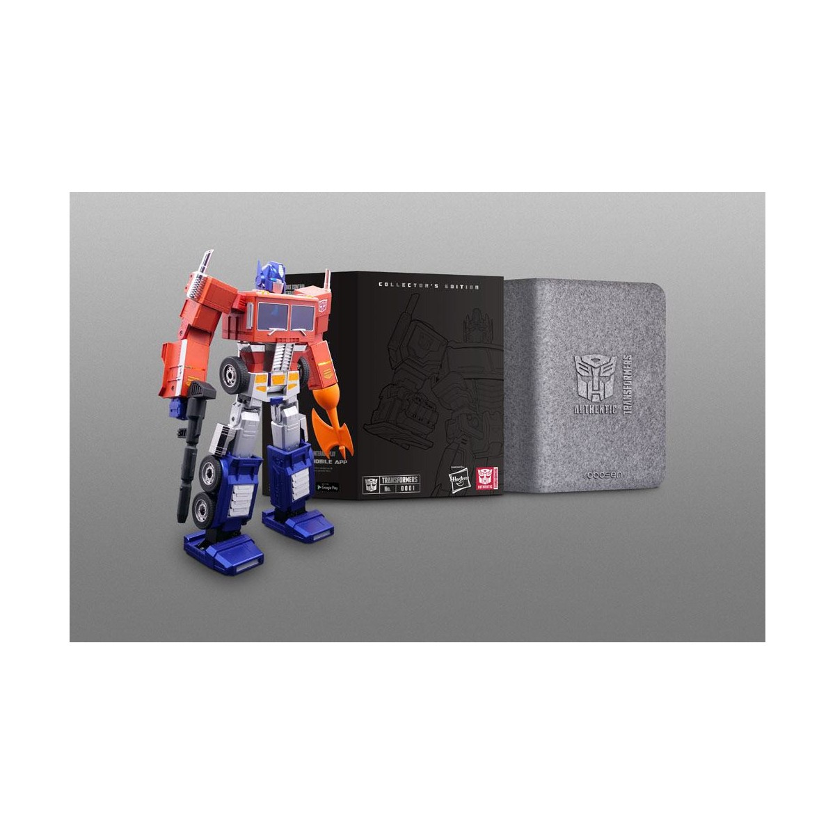 Robosen - Transformers Optimus Prime - interactive self-transforming robot - English version