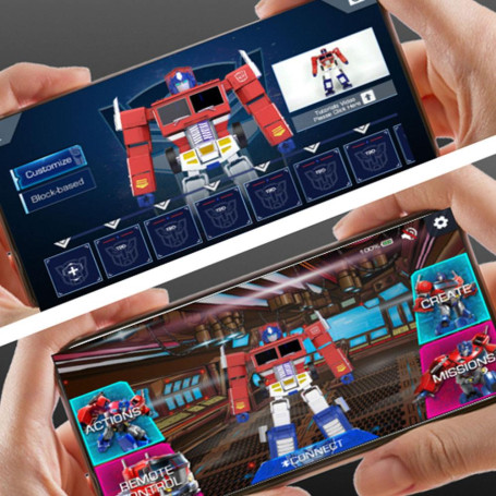Robosen - Transformers Optimus Prime - interactive self-transforming robot - English version