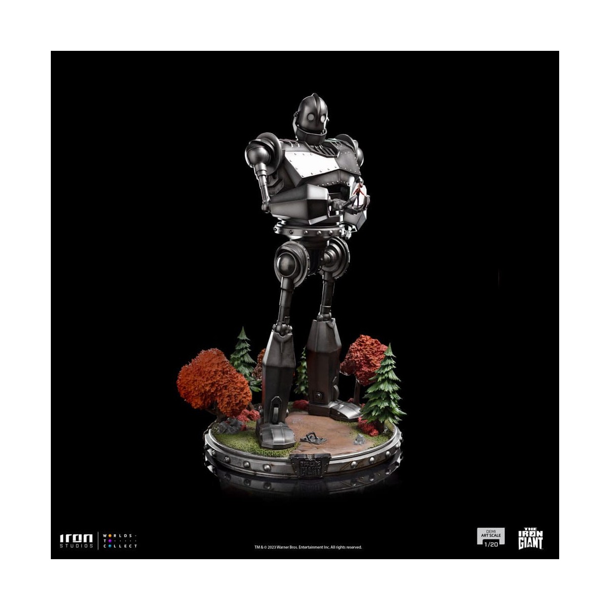 Iron Studios - Half Art Scale 1/20 - The Iron Giant & Hogarth Hughes Statuette