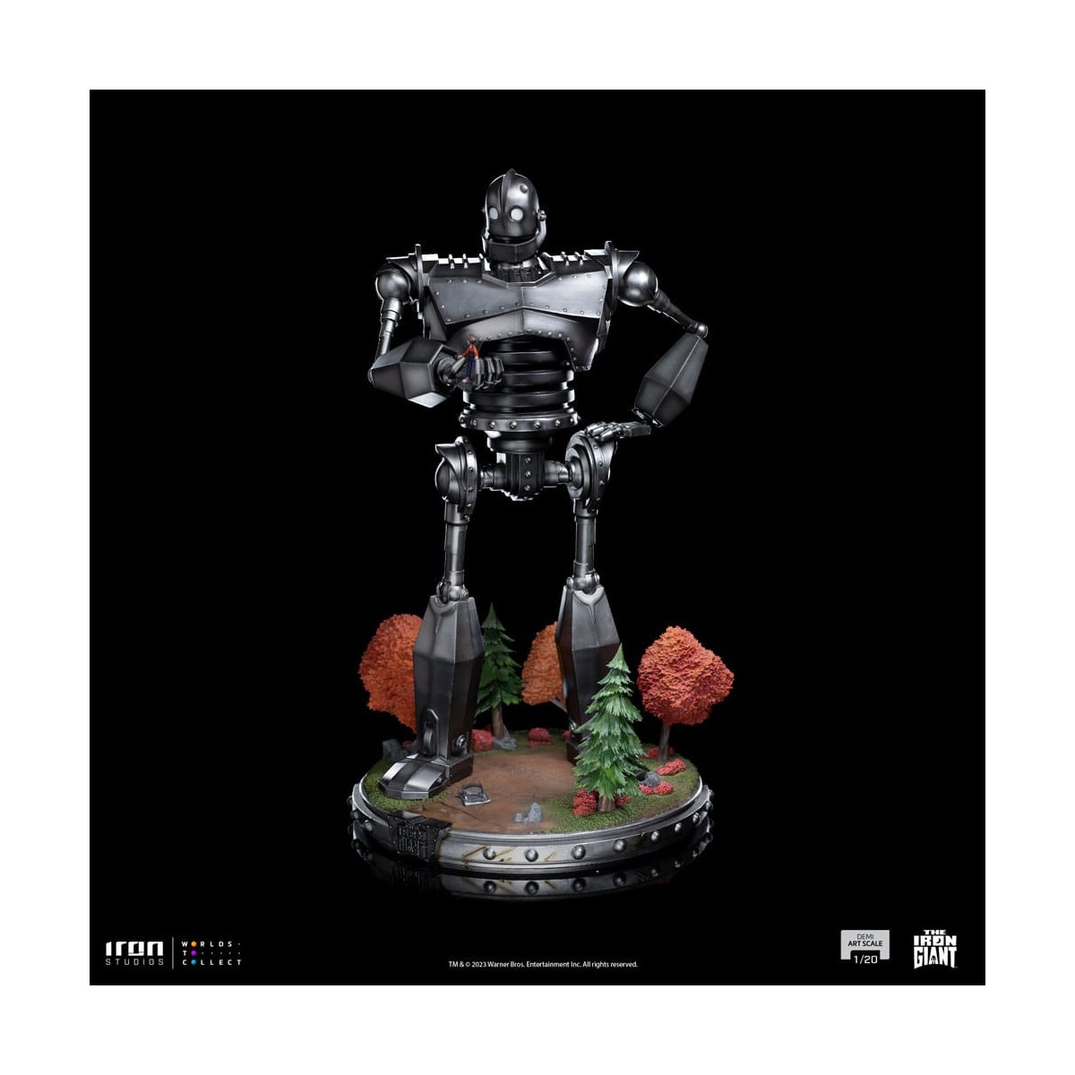 Iron Studios - Half Art Scale 1/20 - The Iron Giant & Hogarth Hughes Statuette