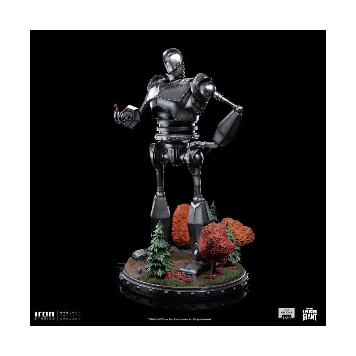 Iron Studios - Half Art Scale 1/20 - The Iron Giant & Hogarth Hughes Statuette