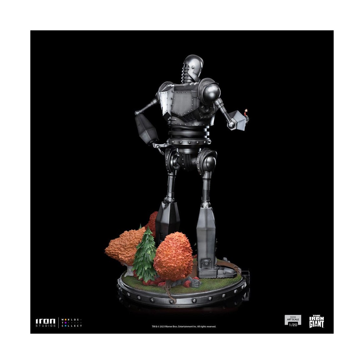 Iron Studios - Half Art Scale 1/20 - The Iron Giant & Hogarth Hughes Statuette