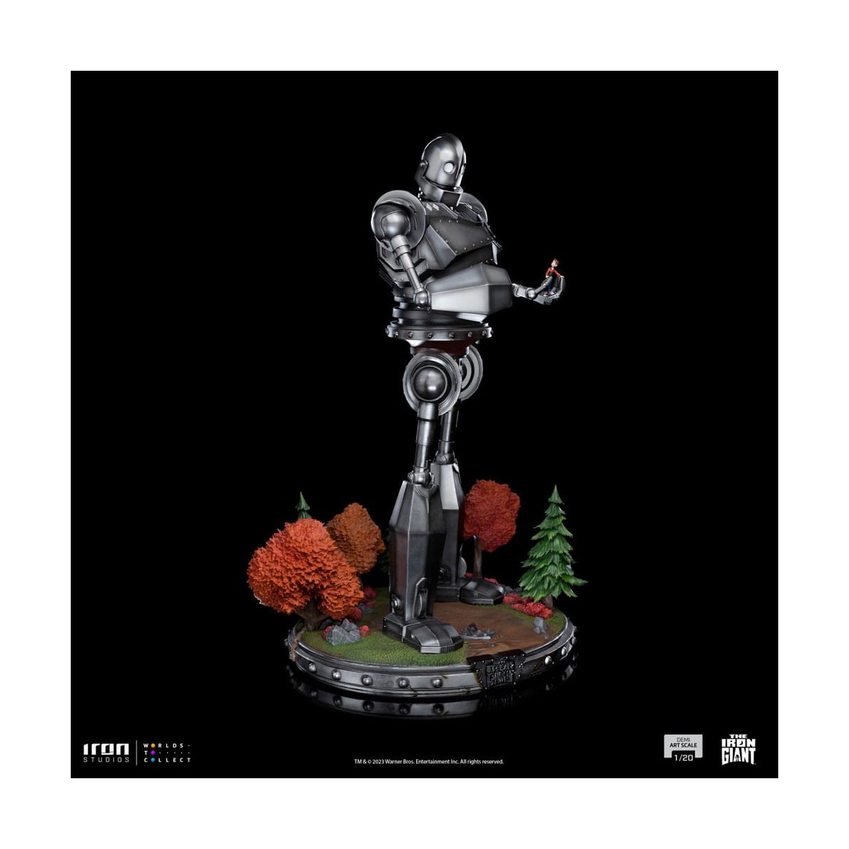 Iron Studios - Half Art Scale 1/20 - The Iron Giant & Hogarth Hughes Statuette