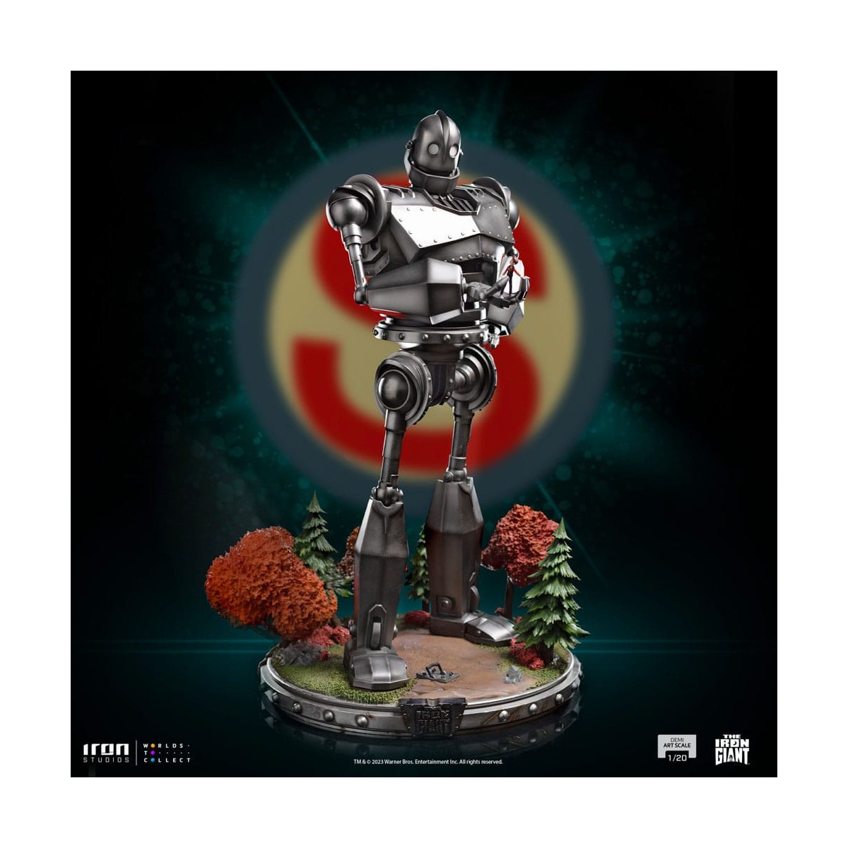 Iron Studios - Half Art Scale 1/20 - The Iron Giant & Hogarth Hughes Statuette