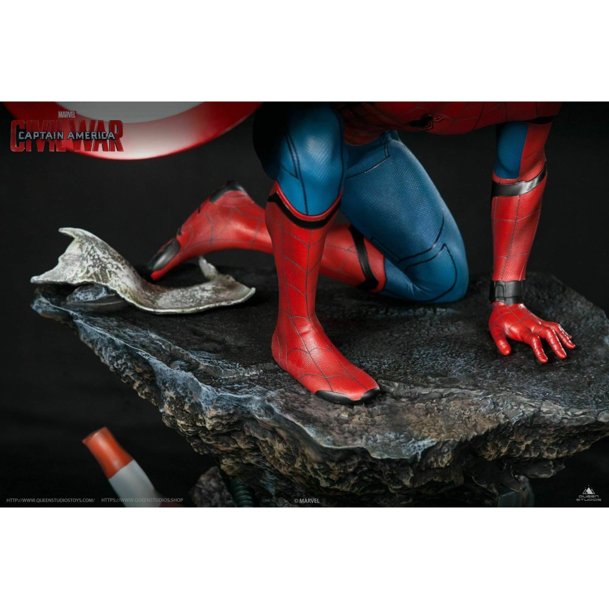 Queen Studios - Spider-Man 1/4 statue Regular Edition - Captain America: Civil War