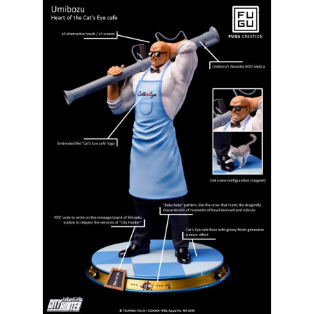 Fugu Creation - Umibozu statue 1/6 - City Hunter - Mammoth Nicky Larson