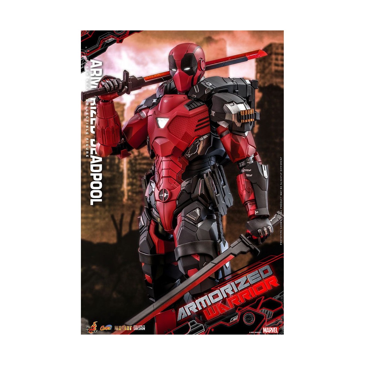 Hot Toys Marvel Armorized Warrior - Armorized Deadpool 1/6 