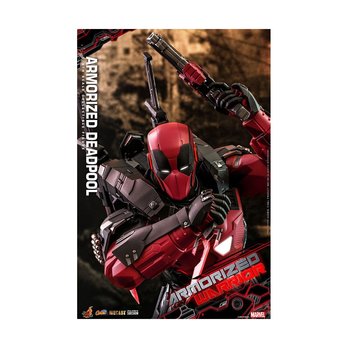 Hot Toys Marvel Armorized Warrior - Armorized Deadpool 1/6 