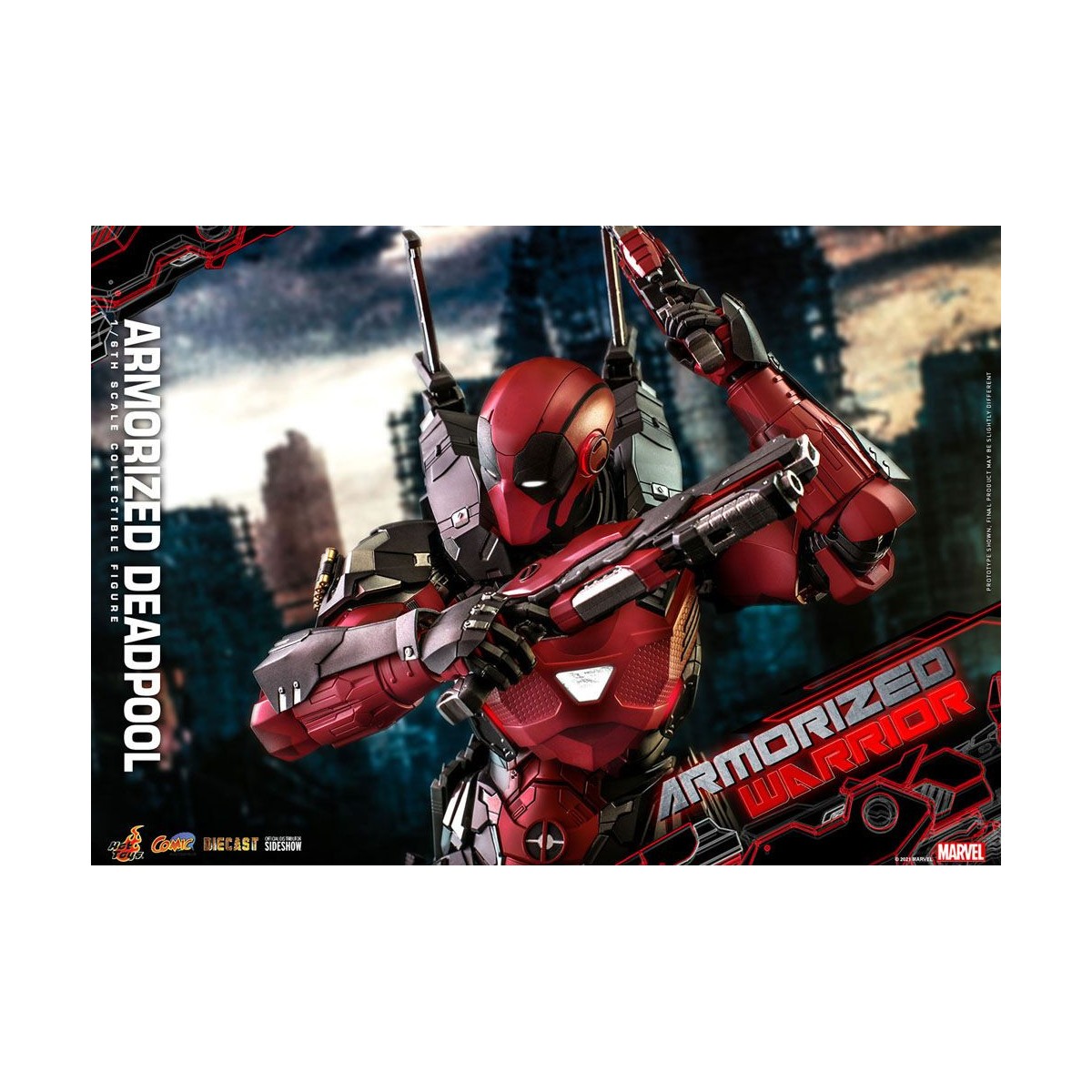 Hot Toys Marvel Armorized Warrior - Armorized Deadpool 1/6 