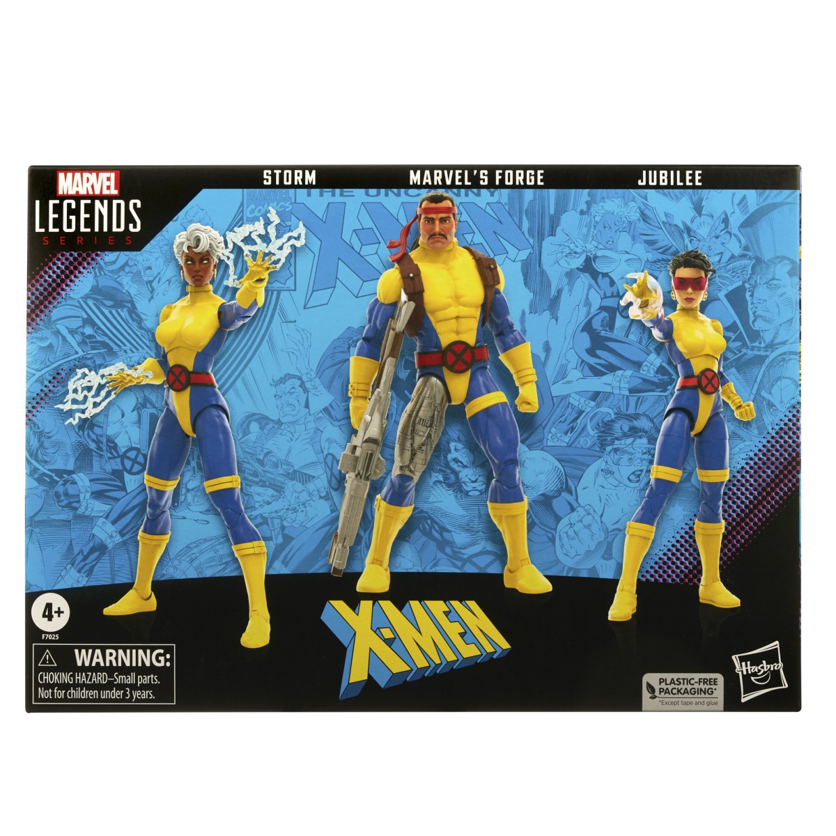 Marvel Legends Series - FORGE, STORM & JUBILEE Jim Lee Uniform - The Uncanny X-Men 3 Pack