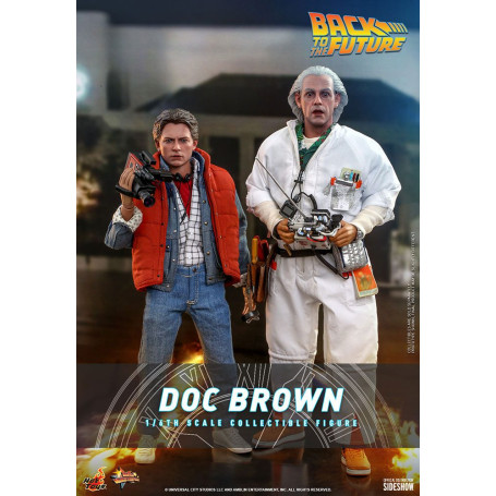 Hot Toys Back to the Future Doc Brown figure 1/6
