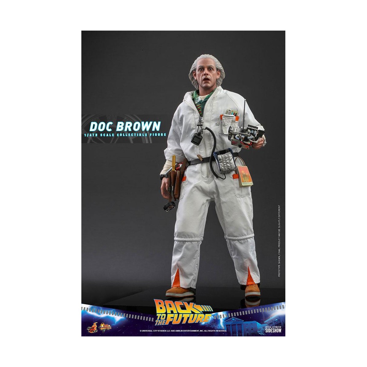 Hot Toys Back to the Future Doc Brown figure 1/6