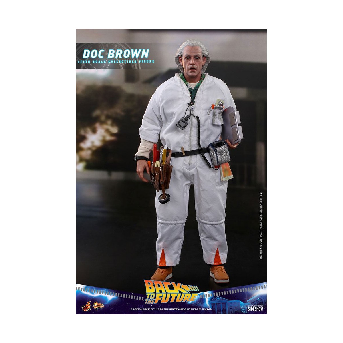 Hot Toys Back to the Future Doc Brown figure 1/6