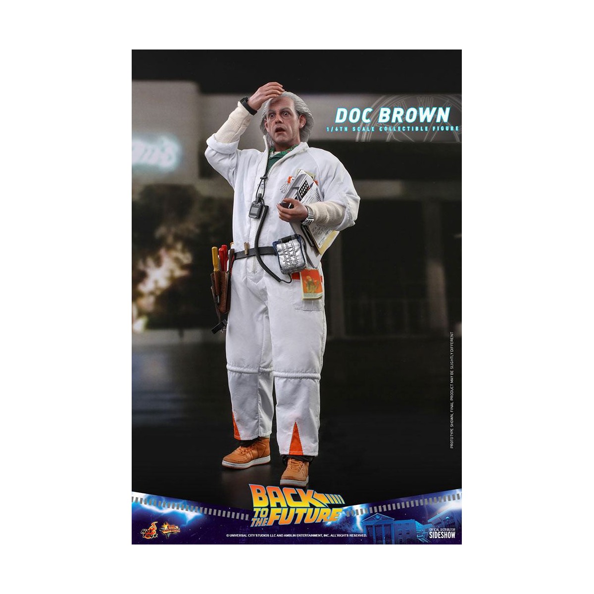 Hot Toys Back to the Future Doc Brown figure 1/6