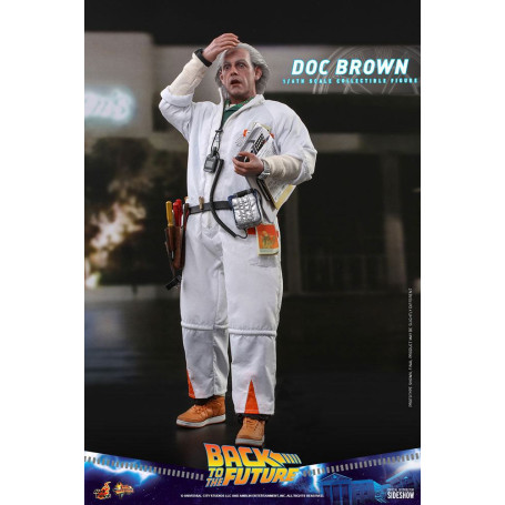 Hot Toys Back to the Future Doc Brown figure 1/6