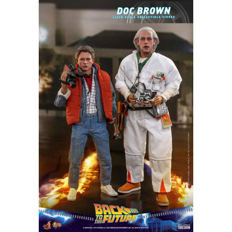 Hot Toys Back to the Future Doc Brown figure 1/6