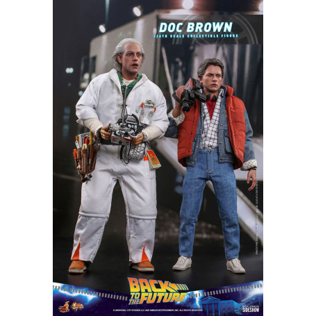 Hot Toys Back to the Future Doc Brown figure 1/6
