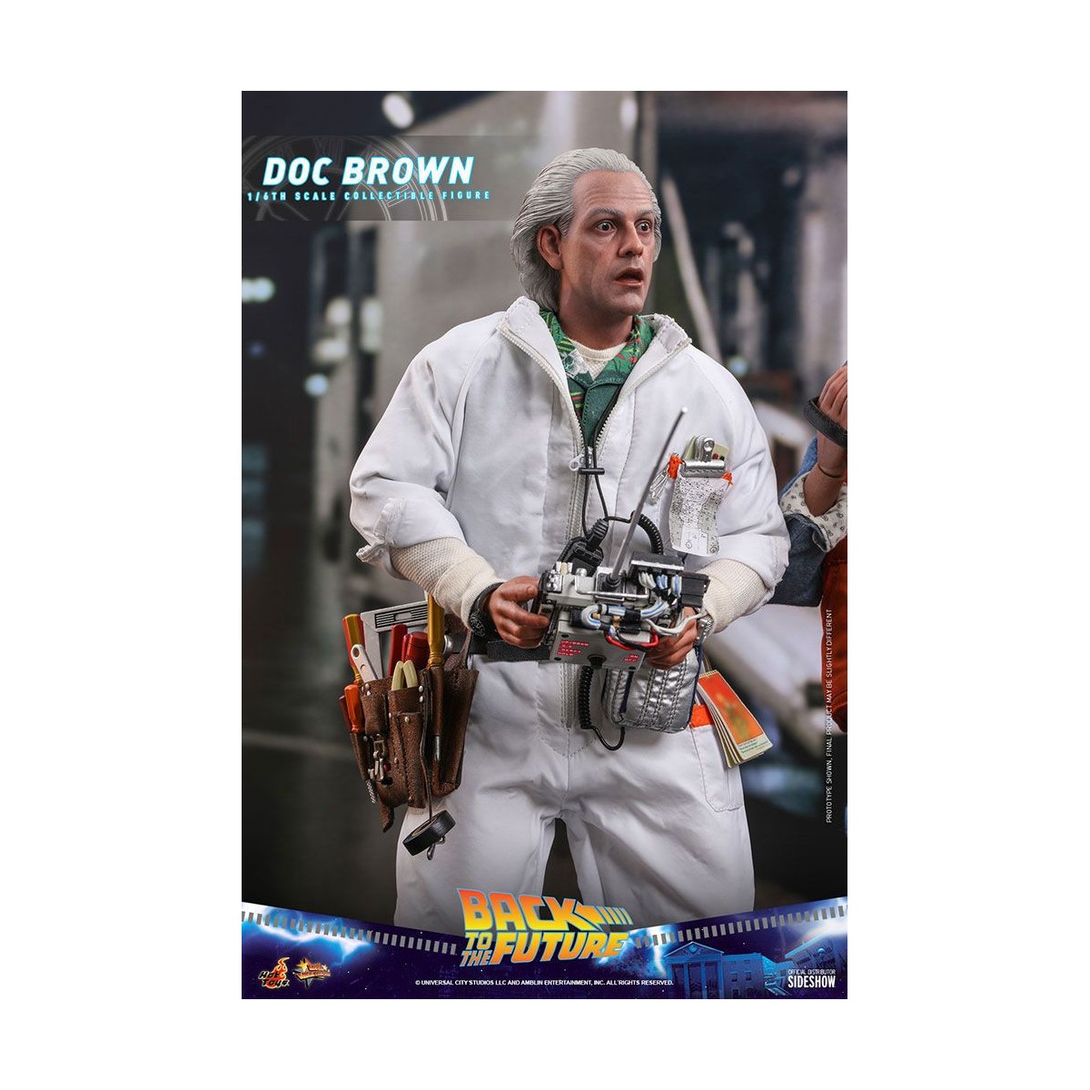 Hot Toys Back to the Future Doc Brown figure 1/6