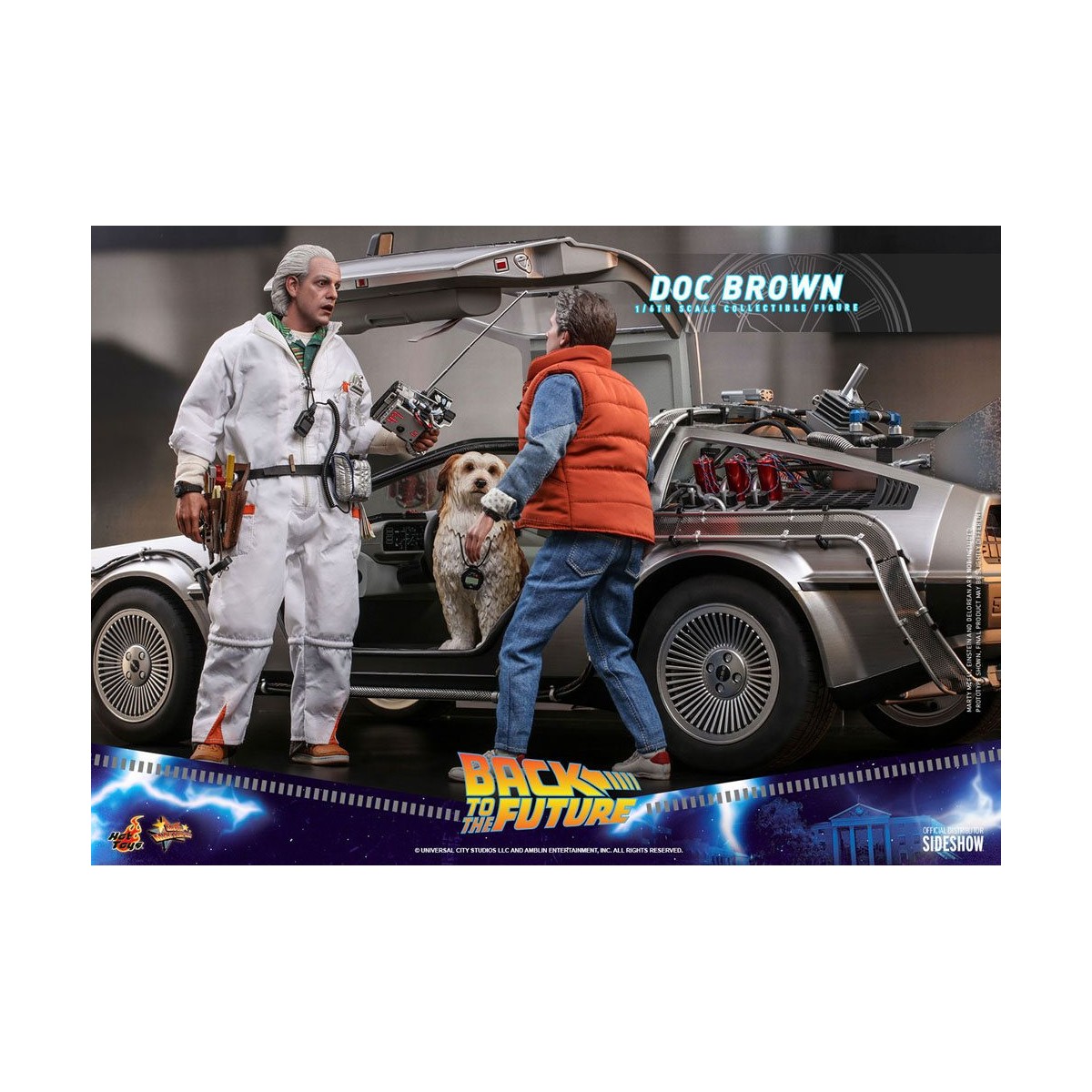 Hot Toys Back to the Future Doc Brown figure 1/6