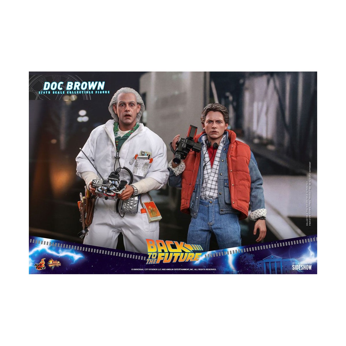 Hot Toys Back to the Future Doc Brown figure 1/6