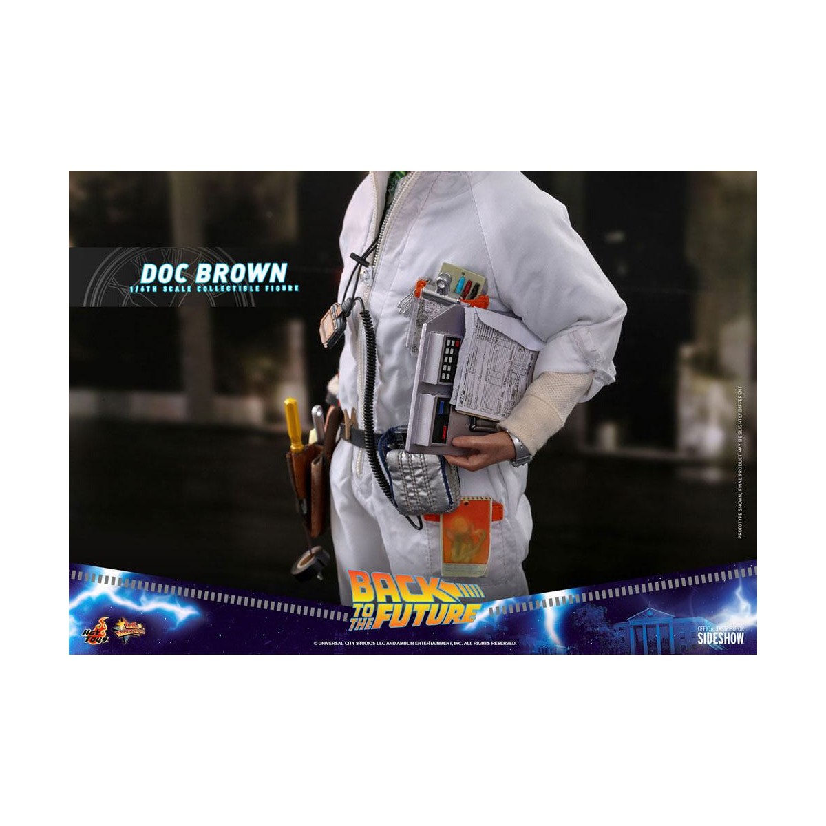 Hot Toys Back to the Future Doc Brown figure 1/6