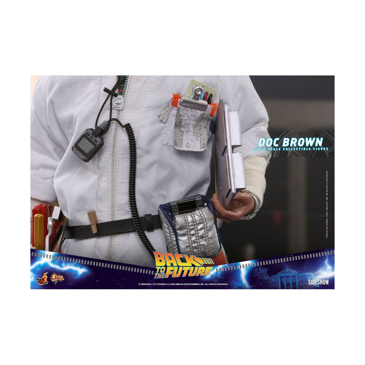 Hot Toys Back to the Future Doc Brown figure 1/6