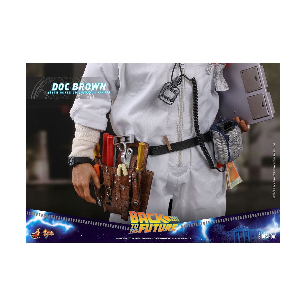 Hot Toys Back to the Future Doc Brown figure 1/6