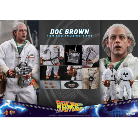 Hot Toys Back to the Future Doc Brown figure 1/6