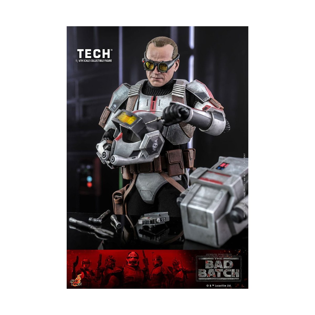 Hot Toys Star Wars -Tech - The Bad Batch 1/6