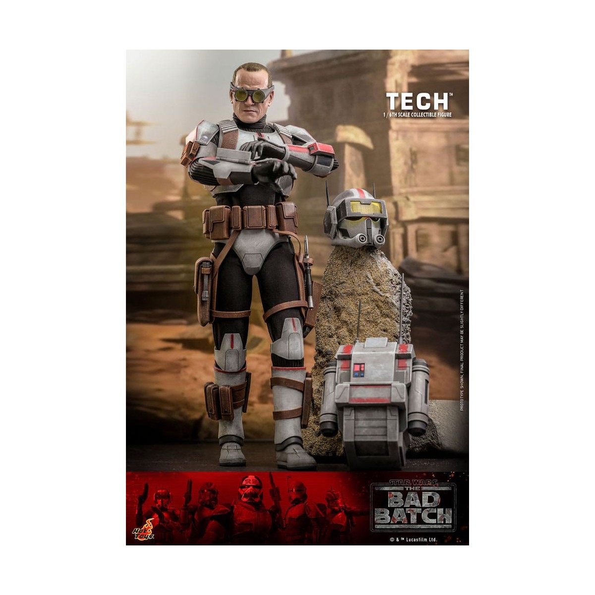 Hot Toys Star Wars -Tech - The Bad Batch 1/6