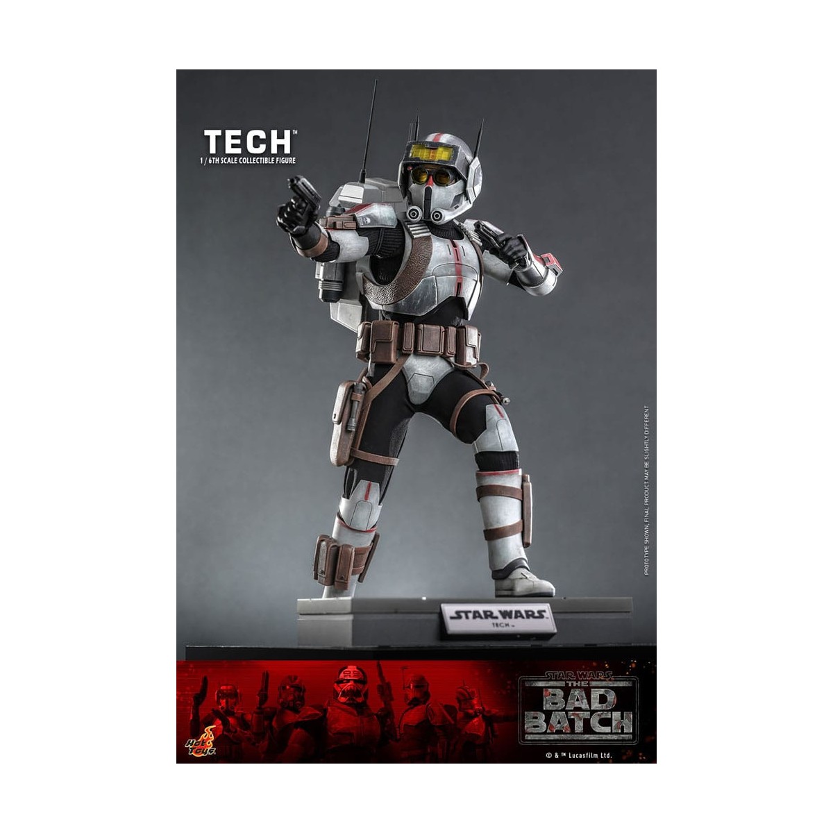 Hot Toys Star Wars -Tech - The Bad Batch 1/6
