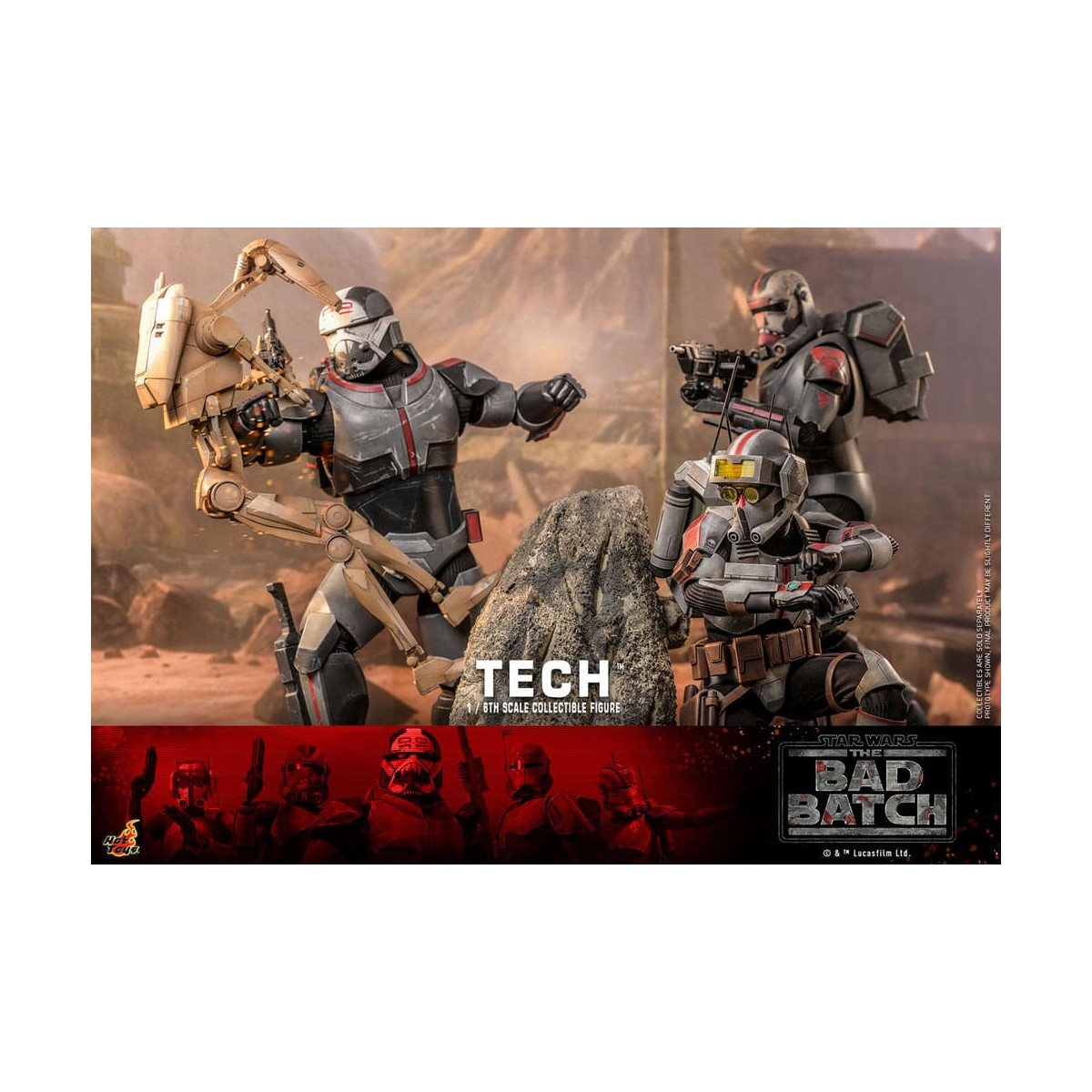 Hot Toys Star Wars -Tech - The Bad Batch 1/6