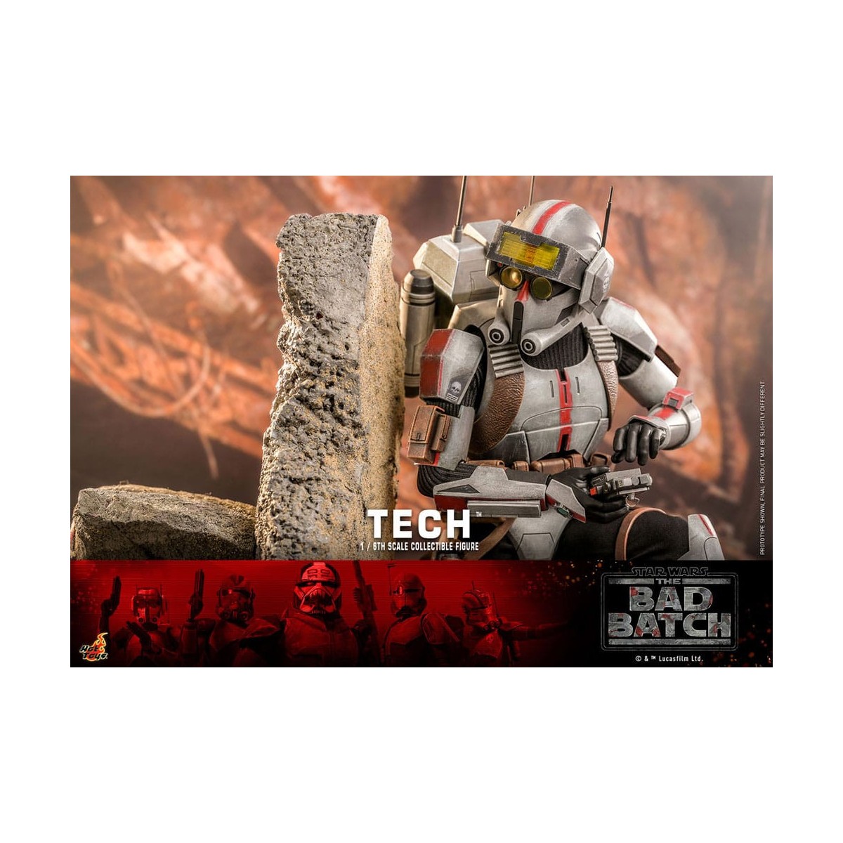 Hot Toys Star Wars -Tech - The Bad Batch 1/6