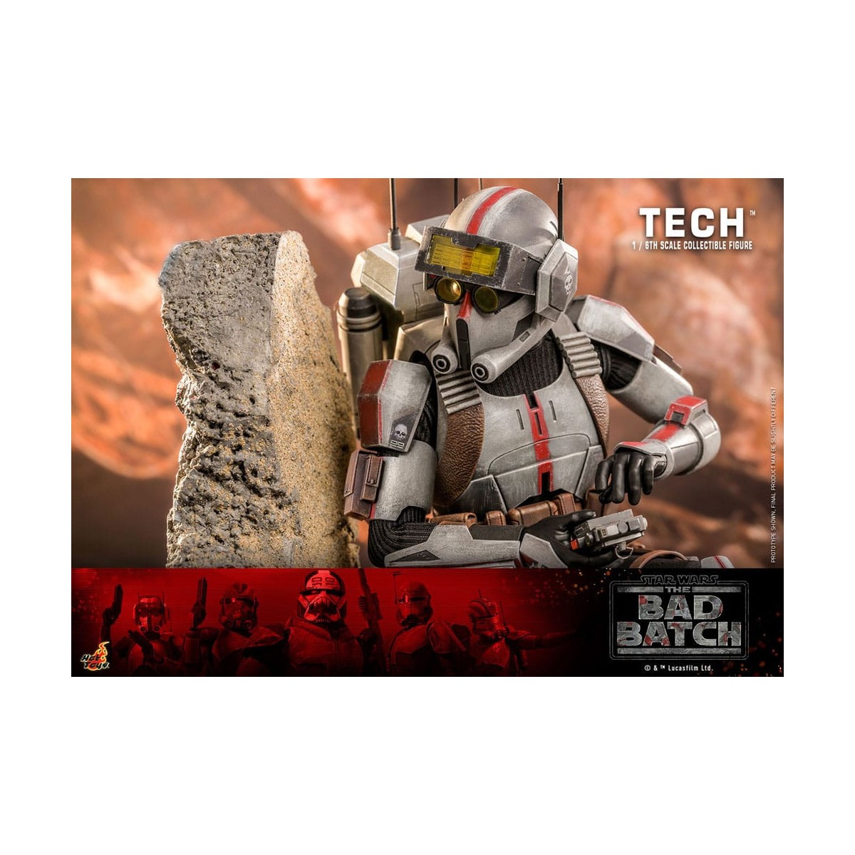 Hot Toys Star Wars -Tech - The Bad Batch 1/6