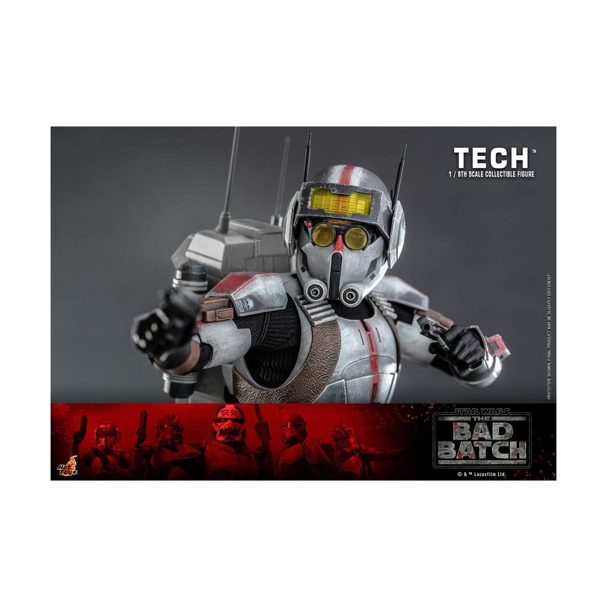 Hot Toys Star Wars -Tech - The Bad Batch 1/6