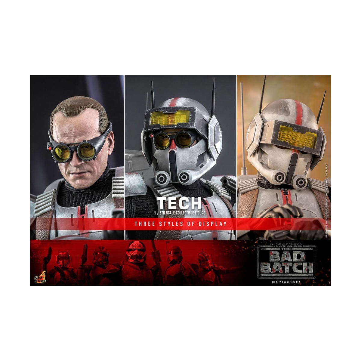 Hot Toys Star Wars -Tech - The Bad Batch 1/6