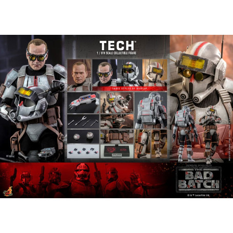 Hot Toys Star Wars -Tech - The Bad Batch 1/6