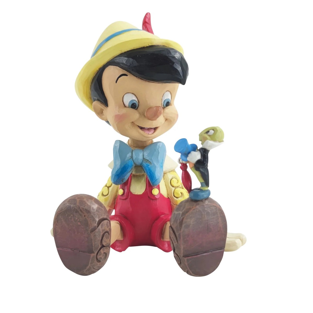 Enesco - Disney Traditions Pinocchio and Jiminy Cricket