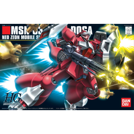 Bandai - Gunpla - Gundam 1/144 HG - MSN-03 JAGD DOGA (QUESS PARAYA) - Char's Counterattack Universal Century