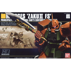 Bandai - Gunpla - Gundam 1/144 HG - MS-06FS 'ZAKU II FS' - Universal Century