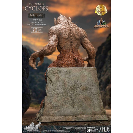 Star ace - Ray Harryhausens Horned Cyclops Deluxe Version - The Seventh Voyage of Sinbad soft vinyl statuette.