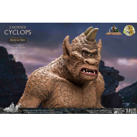 Star ace - Ray Harryhausens Horned Cyclops Deluxe Version - The Seventh Voyage of Sinbad soft vinyl statuette.