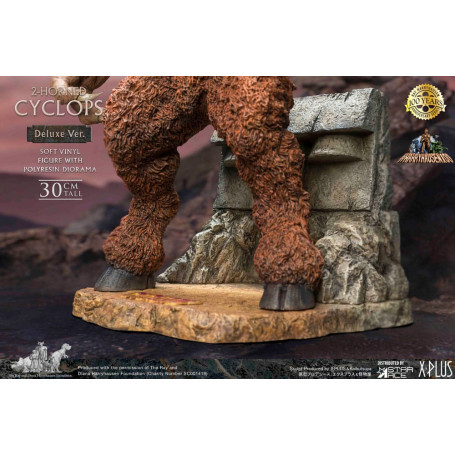 Star ace - Ray Harryhausens Horned Cyclops Deluxe Version - The Seventh Voyage of Sinbad soft vinyl statuette.
