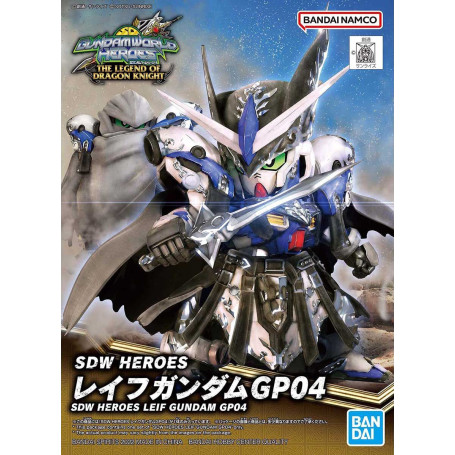 Bandai - Gunpla - SDW HEROES - LEIF GUNDAM GP04