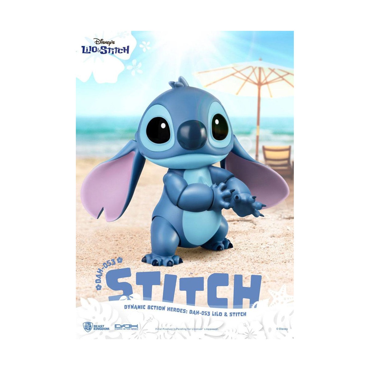 Beast Kingdom Disney Classic Figurine - Lilo & Stitch - Stitch - Dynamic Action Heroes 1/9