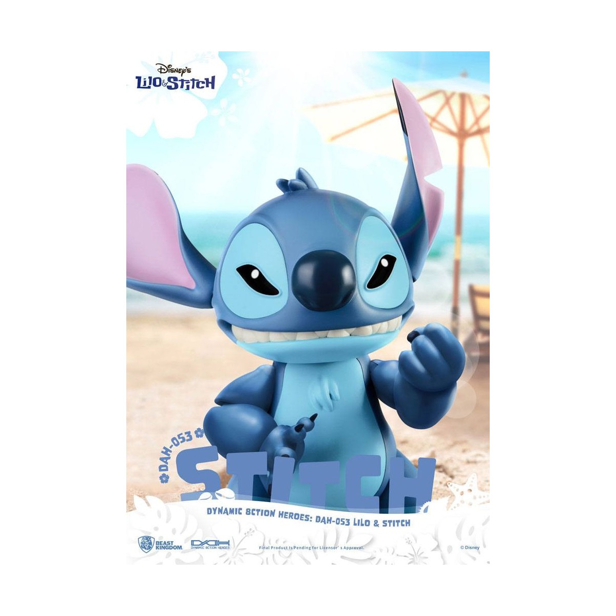 Beast Kingdom Disney Classic Figurine - Lilo & Stitch - Stitch - Dynamic Action Heroes 1/9