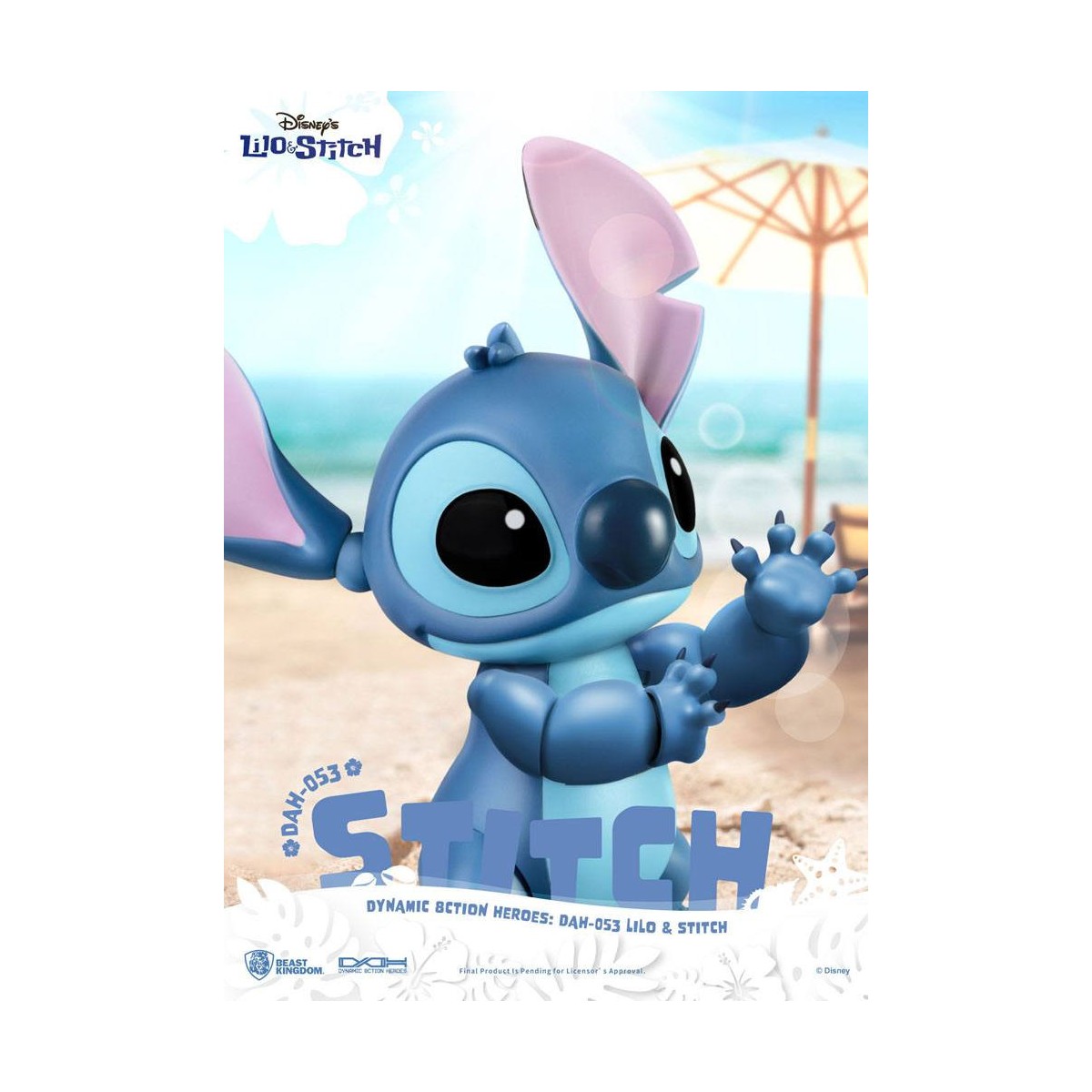 Beast Kingdom Disney Classic Figurine - Lilo & Stitch - Stitch - Dynamic Action Heroes 1/9