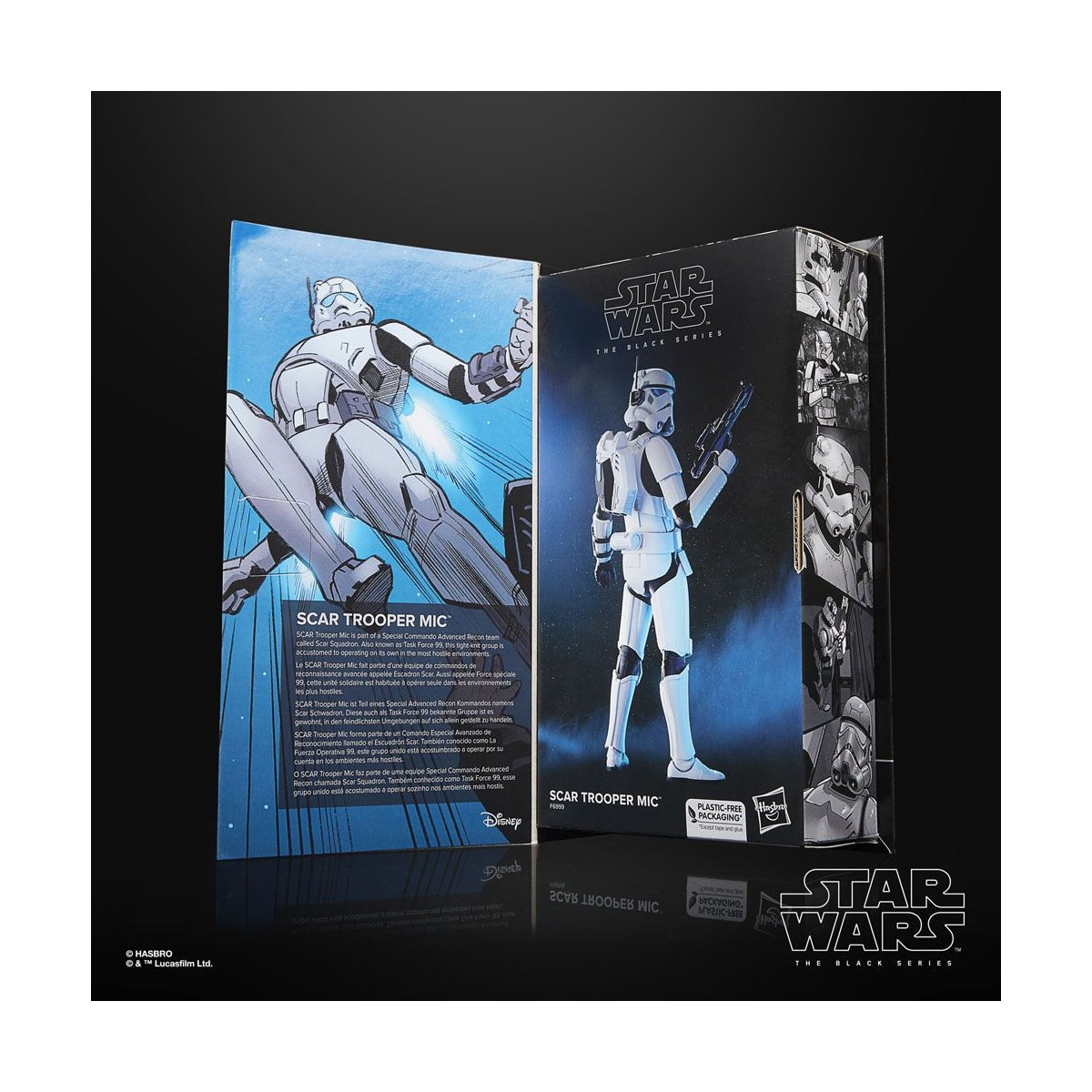 Star Wars The Black Series - SCAR Trooper MIC
