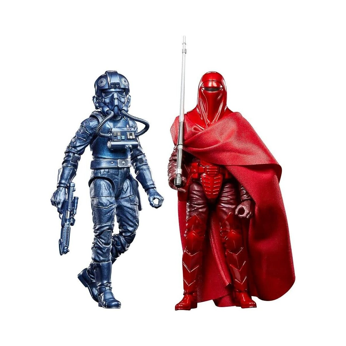 Star Wars The Black Series Carbonized - Pack 2 figures Emperor's Royal Guard & TIE Fighter Pilot - 40th ROTJ Anniversary